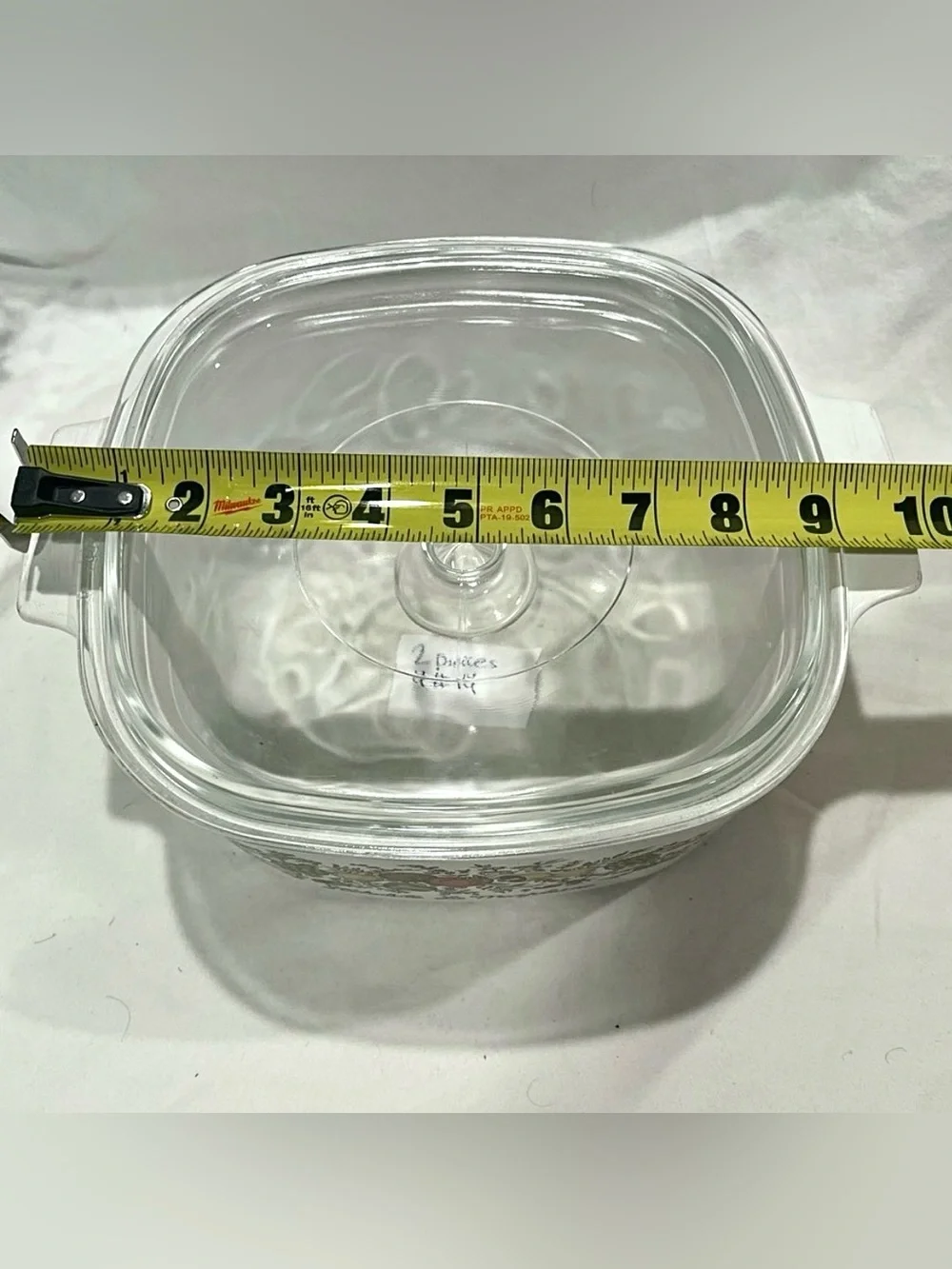 Vintage CorningWare “Spice of Life” 3Qt Lidded Casserole Dish | A-3-B | GUC
